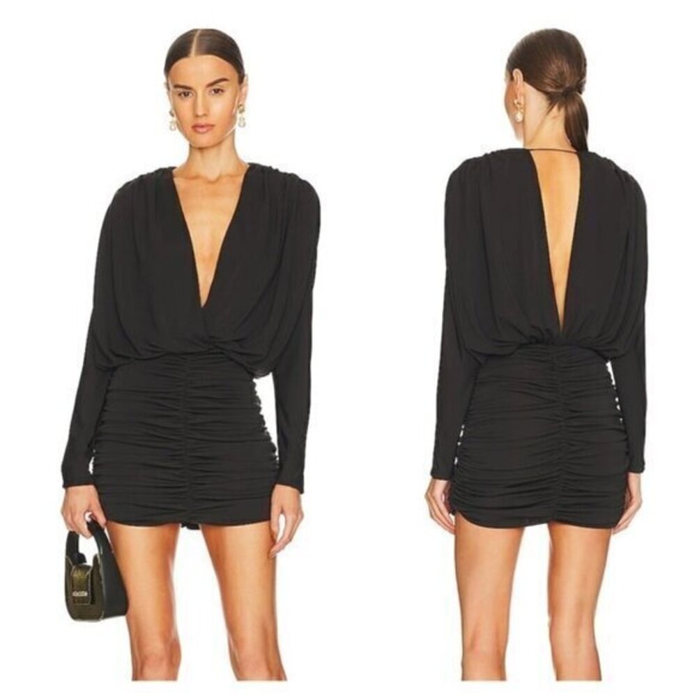 L'Academie Blake Mini Dress - Black